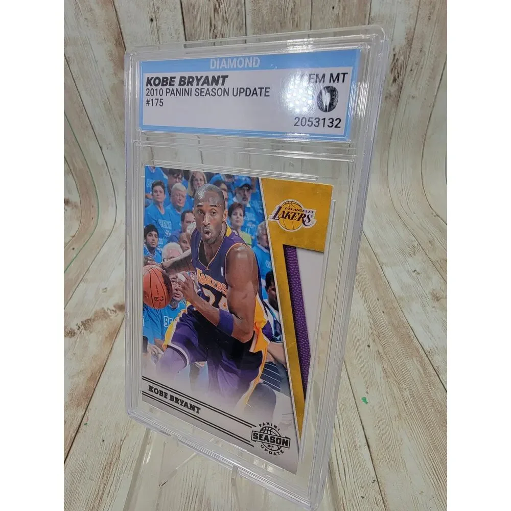 2010-11 Panini Season Update - #175 Kobe Bryant Diamond 10 GEM MT - Picture 4 of 5